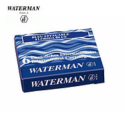Waterman картриджи короткие для перьевых ручек Blue (Синий)