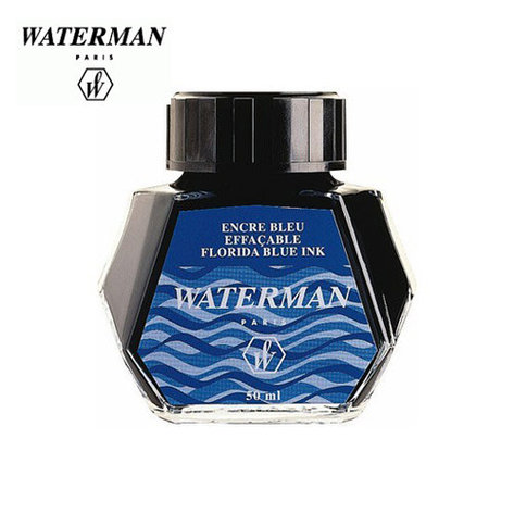 Waterman флакон чернил Blue (Синий), фото 1