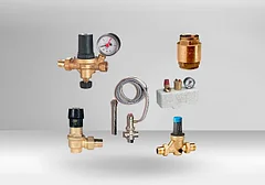 Редукторы, аварийные сборки, сбросники воздуха, предохранительные клапана