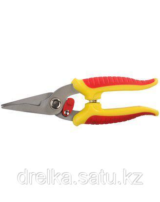 Секатор садовый GRINDA 8-423287_z01, МИНИ, двухкомпонентные ручки, универсальный, 180 мм , фото 2