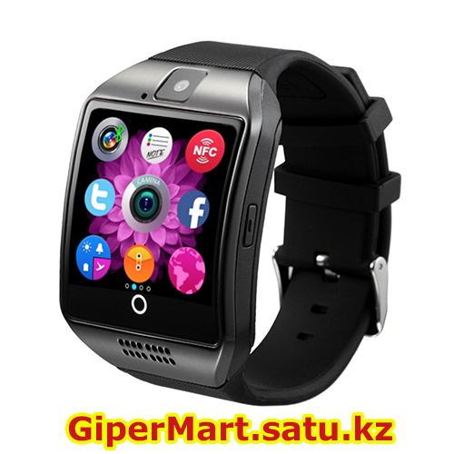 Умные смарт часы Smart watch Q18 (серебристый)
