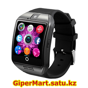 Умные смарт часы Smart watch Q18 (серебристый), фото 2