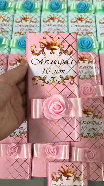 Развертка шоколада