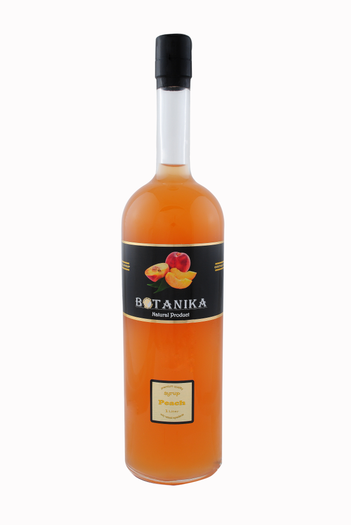 Сироп Персик 1000 мл BOTANIKA