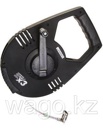 МЕРНАЯ ГЕОДЕЗИЙНАЯ ЛЕНТА STAYER 2-34186-050, PROFI RACER, МЕТАЛЛИЧЕСКАЯ, РЕДУКТОРНЫЙ МЕХАНИЗМ 3:1, 50 М Х 13 М, фото 2
