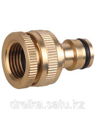 Адаптер GRINDA EXPERT внешний, латунный, 1/2-3/4, 8-426105_z01 , фото 2