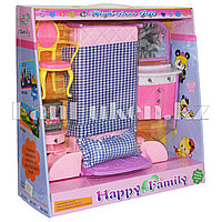 Игровой набор кукольной мебели Happy Family (спальный гарнитур)