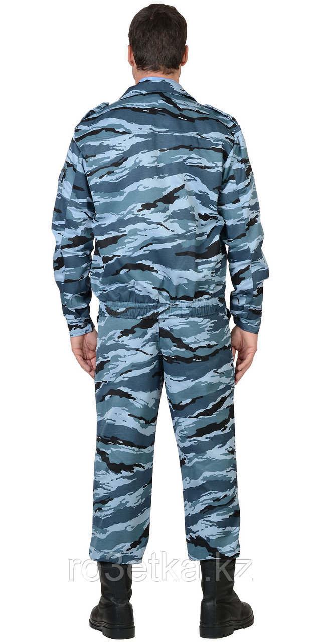 Костюм "ФРЕГАТ" для охранника: куртка, брюки КМФ серый вихрь - фото 3 - id-p49570750