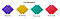 Коврик «ОРТО ПАЗЛ», 8 модулей,МИКС покрытий и цветов № 2 "МИКС Ежики", фото 2