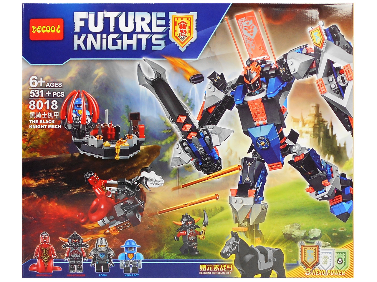Детский конструктор "Future Knights"