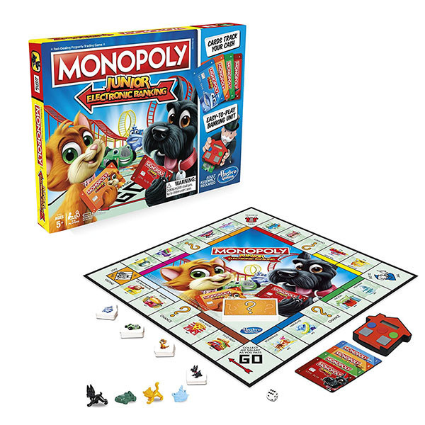 Hasbro Настольная игра "Монополия: Джуниор" (с банковскими картами)