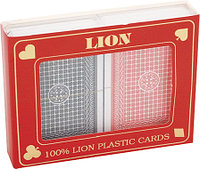 Карты для покера Lion Plastic Cards 100%