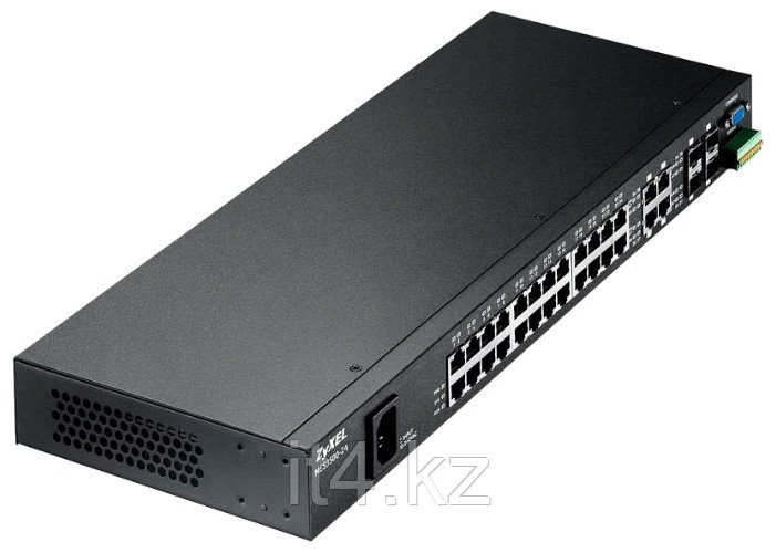 Коммутатор ZyXEL MES3500-24 24-порт L2+ Metro Fast Ethernet 4 порта Gigabit Ethernet с SFP-слотами