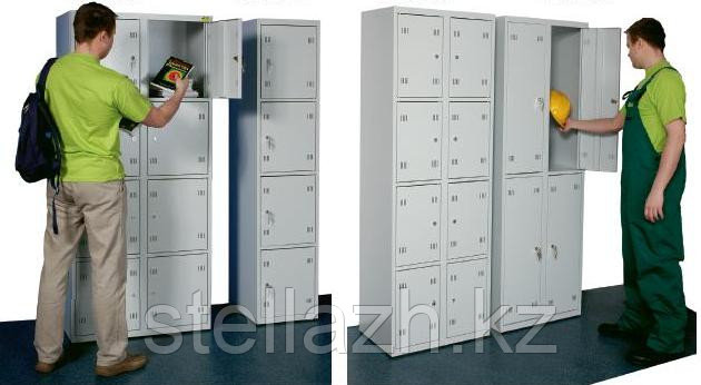 Шкаф металлический гардеробный - фото 4 - id-p3306132