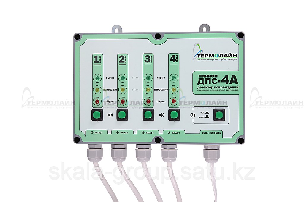 Детектор ДПС-4А повреждений стационарный четырехканальный одноуровневый - фото 1 - id-p49621781