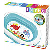 Детский надувной овальный бассейн 163х107х46 см, Intex 57482, фото 10