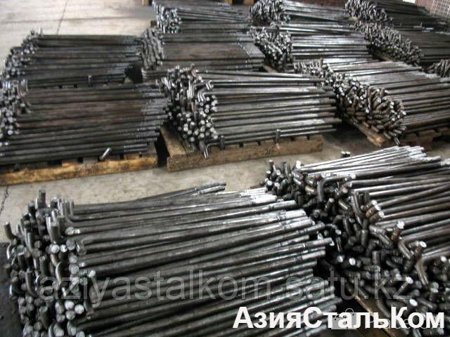 Анкерные болты ГОСТ 24379-1.80 с загибом сталь 09г2с - фото 1 - id-p24718728