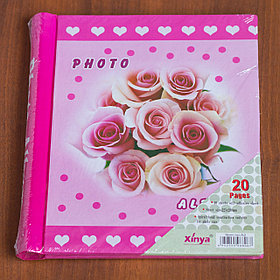 Фотоальбом магнитный 23х28 см, 20 страниц