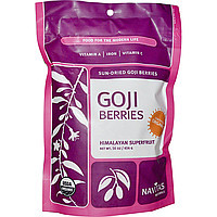 Goji berries, ягоды годжи, 454 г , Navitas Naturals