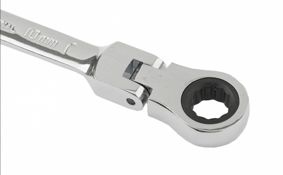 Ключ комбинированный трещоточный шарнирный 10мм MATRIX PROFESSIONAL 14862 - фото 3 - id-p49658079