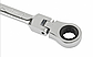 Ключ комбинированный трещоточный шарнирный 10мм MATRIX PROFESSIONAL 14862, фото 3