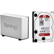 Домашний медиа сервер Synology DiskStation DS115j + 4 Tb жестким диском