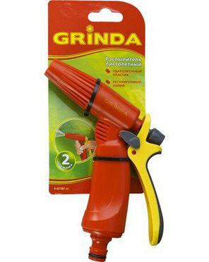 Пистолет распылитель для полива GRINDA 8-427361_z02, пластиковый, тип пистолетный, регулируемое сопло, фото 2