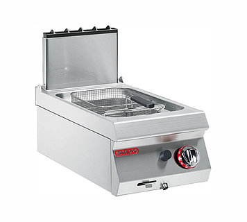 ГАЗОВАЯ ФРИТЮРНИЦА С ОДНОЙ "V" ВАННОЙ ЕМКОСТЬЮ 7Л. Angelopo
