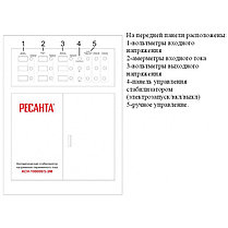 Стабилизатор напряжения Ресанта АСН 100000/3 ЭМ, фото 6