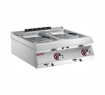 ЭЛЕКТРИЧЕСКАЯ ФРИТЮРНИЦА С ДВУМЯ ВАННАМИ (9+9 Л.) 1G0FR4E Angelopo