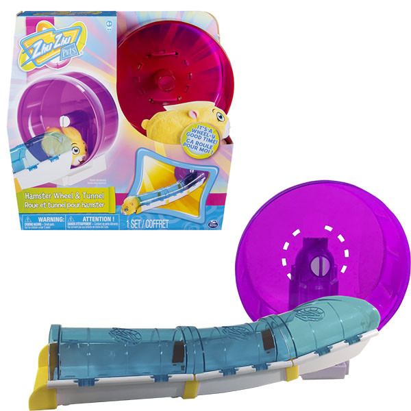Zhu Zhu Pets 21308 Колесо с туннелем для хомяка, Жу Жу