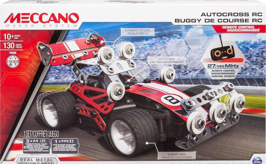 Meccano 91780 Меккано Набор Гоночная машина на радиоуправлении (2 модели)