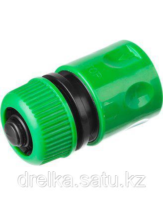 Соединитель быстросъемный шланг-насадка РОСТОК, 426361, автостоп, 1/2", пластик, фото 2