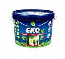 Водно-дисперсионная краска "ЭКО Life" (5л) 6.5 кг.