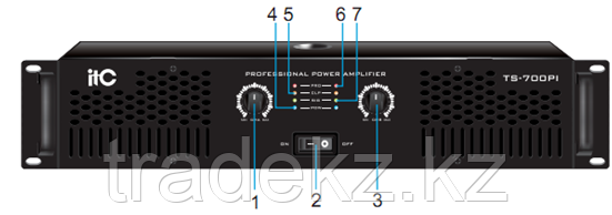 ITC Audio TS-350PI Усилитель мощности - фото 2 - id-p49699765