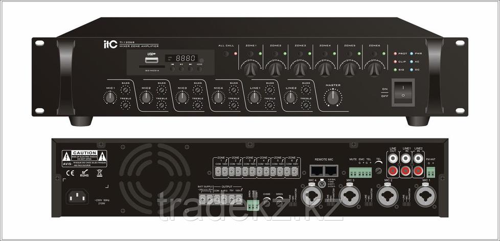 ITC Audio TI-2406S 6-ти зональный микширующий усилитель мощности, фото 2