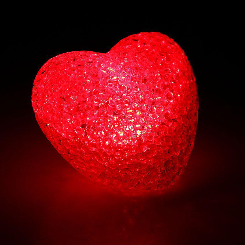 Светодиодный ночник светильник "Сердце" - фото 1 - id-p49546582