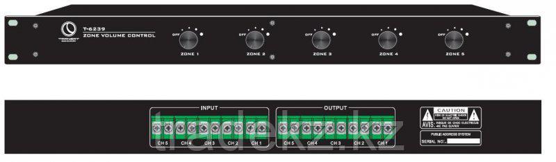 ITC Audio T-6239F регулятор громкости 5-ти канальный