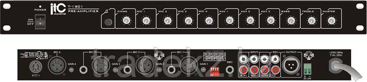 ITC Audio T-1S01 предусилитель микшерный - фото 1 - id-p49701685