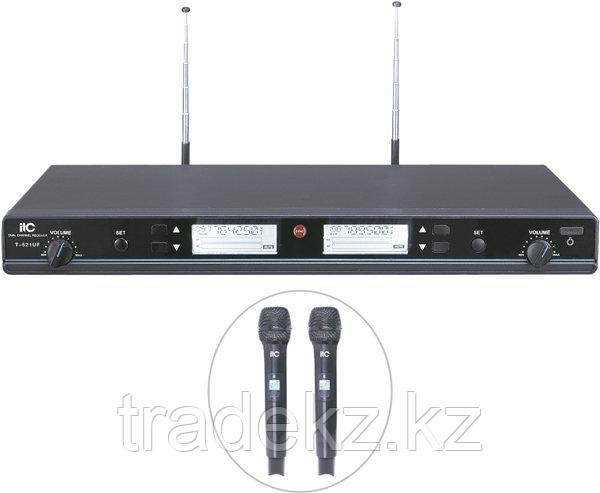 ITC Audio T-521UF Беспроводная микрофонная станция с двумя ручными микрофонами - фото 1 - id-p49701818