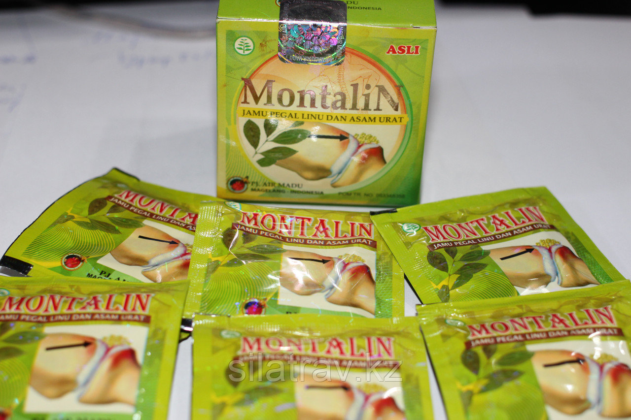 Капсулы "Монталин" для лечения суставов из Индонезии, 40 капс. - фото 2 - id-p49702487