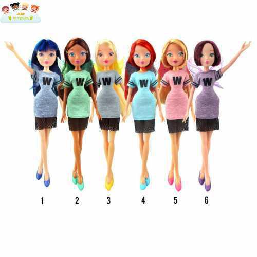 Кукла winx club "мода и магия-3" 6 шт в ассортименте