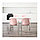Стол и 4 стула МЕЛЬТОРП / ЛЕЙФ-АРНЕ розовый ИКЕА, IKEA, фото 2