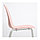 Стол и 4 стула МЕЛЬТОРП / ЛЕЙФ-АРНЕ розовый ИКЕА, IKEA, фото 5