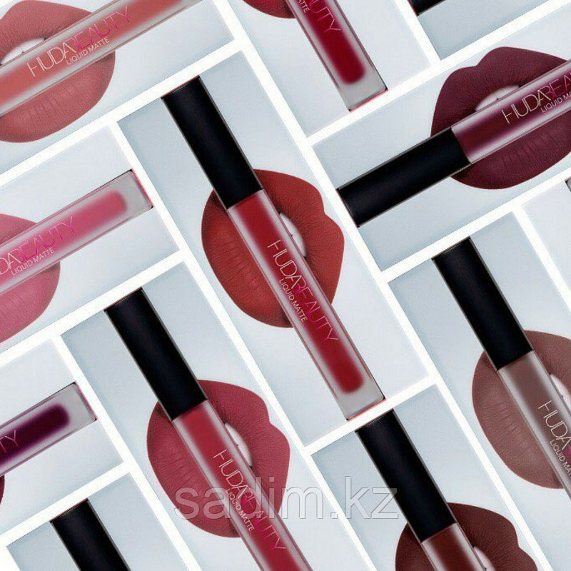 Huda Beauty помада 2 в 1 жидкая + твердая