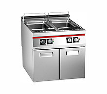 ГАЗОВАЯ МАКАРОНОВАРКА С ДВУМЯ ВАННАМИ (40+40 Л.) Angelopo