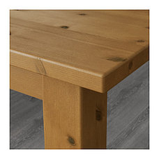 Стол раздвижной СТУРНЭС морилка,антик 147/204x95 см ИКЕА, IKEA, фото 3