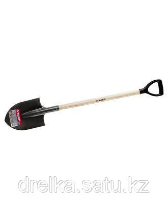 Лопата ЗУБР МАСТЕР ФАВОРИТ штыковая, деревянный черенок из ясеня, пластиковая рукоятка, 290х205х1200мм, фото 2