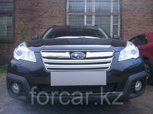Защита радиатора Premium для SUBARU OUTBACK 2013г.в.(Черный), фото 2