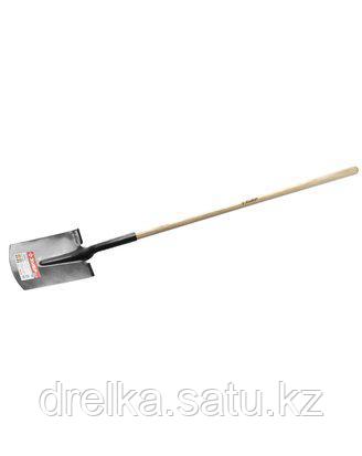 Лопата ЗУБР МАСТЕР ФАВОРИТ прямоугольная, деревянный черенок из ясеня, 310х215х1500мм, 4-39511_z01 , фото 2